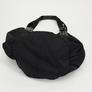 Lacoste Bags - Lacoste Black Nylon Hobo Bag Lacoste Bags - Lacoste Black Nylon Hobo Bag